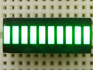 [I-04295]고휘도 10 점 녹색 바 LED 어레이 OSX10201-G