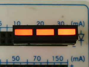 [I-02295]적색 3 련 LED (10pcs)