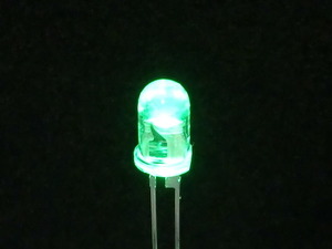 [I-01005]고휘도 5mm 녹색 LED 18cd60도 OSPG5161P (10 개입)